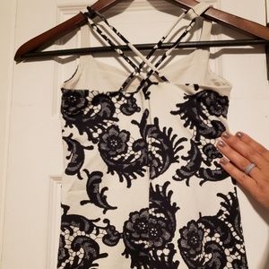 LULULEMON Free to Be Tank Top Laceoflage Womens 2